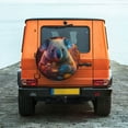 thumbnail image 6 of Goofa Forest Koala Pattern Universal Tire Cover for Jeep, SUV, Truck, and Trailer – Waterproof, UV-Resistant,Easy to Install, Fits 14"-17" Tires-17 inch, 6 of 6