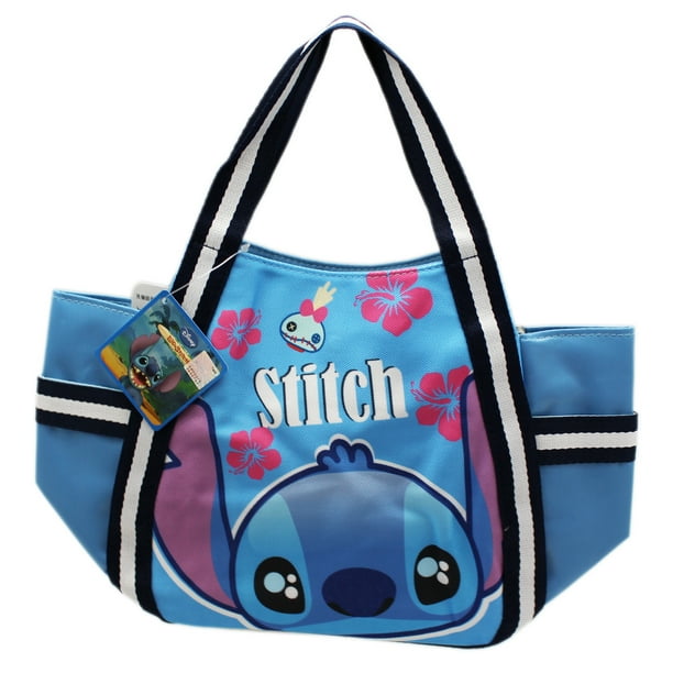 Disney's Stitch and Scrump Light Blue Mini Tote Handbag - Walmart.com
