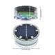 thumbnail image 3 of Luz LED solar sumergible con ventosas e imanes | Luz flotante IP68 para piscina, acuario y pecera | 16 modos de color RGB con control remoto, 3 of 7