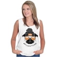 thumbnail image 3 of Pugster Hipster Dog Glasses Beanie Tank Top T Shirts Men Women Brisco Brands S, 3 of 5