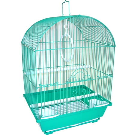 UPC: 0833775011014 | YML 1304GRN Round Top Style Bird Cage