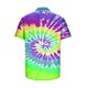thumbnail image 3 of Camisas de Manga Larga para Hombres Blusa Cómoda de Cuello de Impresión, Camisa Casual de Poliéster para Uso Diario, de Fiesta Y de Primavera de Verano, 3 of 5