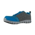 thumbnail image 4 of Reebok Mens Blue & Grey Mesh Work Shoes Alloy Toe Oxfords 6.5 W, 4 of 5