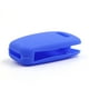 Housse de Protection Flip Key pour Voiture en Silicone Bleu pour A1 A3 A4L A6L Q7 Q5 Q3 – image 3 sur 3