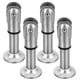 thumbnail image 3 of Soporte de 4 piezas de acero inoxidable para separadores de inodoros, resistente y con base para los pies., 3 of 8