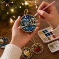 thumbnail image 3 of 2026 New Christmas 6PC Vintage Diamond Painting Art Kit, Easy 5D Diamond Art Set for Adults and New Crafters, Relaxing Stress Relief Activity, Household Xmas Tree Decor And Tabletop Ornament, 3 of 3