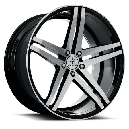 Verde Wheels - V39 Parallax Gloss Black/Machined Face Wheel (20x11 /5x120mm/+28 Offset)