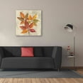 thumbnail image 3 of Epic Graffiti 'November Leaves I' by Silvia Vassileva, Canvas Wall Art, 37"x37", 3 of 8
