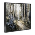 thumbnail image 2 of Stupell Industries Farmhouse Blue Birch Sunlit Forest Black Framed Giclee Art, 20 x 16, by Franklyn Gregory, 2 of 8