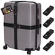 thumbnail image 1 of Correas de equipaje Gorilla Grip Heavy Duty, paquete de 4, negras, 1 of 9