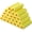 Yellow, variant on Voomey Paint Roller Covers 4 Inch Microfiber Lambswool 1/4 Inch Nap 10 Pack
