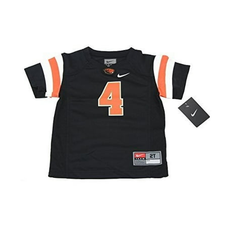 Custom Oregon Football Jersey - Nike Boy's NCAA Oregon State Beavers Football Toddler Jersey #4