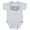 Heather Gray, variant on CafePress - Pepere Wrapped - Cute Infant Bodysuit Baby Romper - Size Newborn - 24 Months