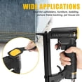 thumbnail image 7 of HBT HB7116P-KT 22 Gauge 3/8-inch Crown Pneumatic Upholstery Stapler, Stapler Kit Accessories Includes 6000 Staples from 1/4 to 5/8-inch, 7 of 7
