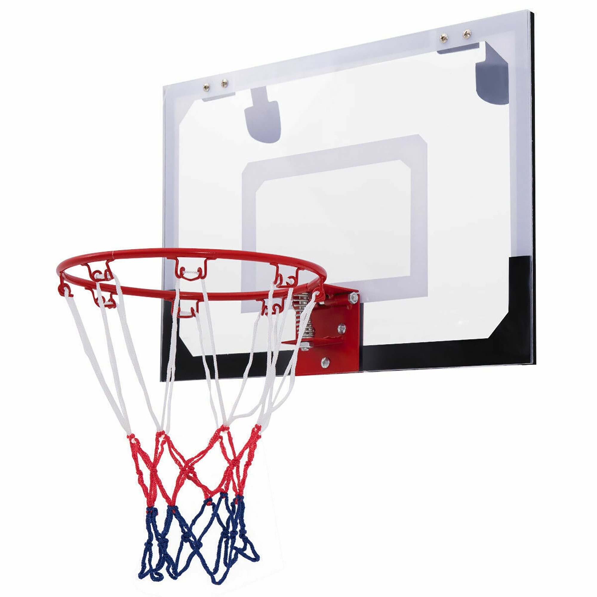 Gymax Over-The-Door Mini Basketball Hoop Includes Basketball