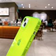 thumbnail image 4 of Cute Neon for iPhone 14 Case & iPhone 13 Case Clear, Flexible Slim TPU Shockproof Transparent Bumper Protective Phone Case for Women and Girls (Yellow), 4 of 14