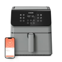 COSORI Pro II 5.8-Quart Smart Air Fryer, 12-in-1, Walmart Exclusive, Voice Control, Light Gray