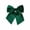 Green #t86, variant on Japceit Pre-Tied Christmas Wreath Bow, Large Festive Ribbon for Tree and Garland, Decorative Accent for Indoor and Outdoor Holiday Arrangements