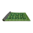 thumbnail image 2 of Ahgly Company Indoor Square Oriental Green Industrial Area Rugs, 3' Square, 2 of 4