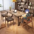 thumbnail image 4 of Luxury Wood Dinner Table Console Center Dining Room Table Chair Set Conference Nordic Mesa De Comedor Kitchen Furniture SQC My Lux Decor Round, 4 of 10