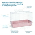 thumbnail image 3 of Prevue Pet Products Small Animal Tubby - Pink Base, Medium, 3 of 10