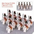 thumbnail image 3 of 10pcs Napoleonic Wars Military Soldiers Building Blocks WW2 Mini Figures French British Fusilier Rifles Weapons Toys For Kids, 3 of 10