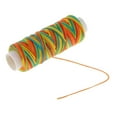thumbnail image 5 of Yunhgft 1 Flat Waxed Polyester Thread Cord for Sewing Accessories Rainbow, 5 of 9