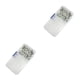 thumbnail image 2 of Riwesomey 200 Pieces Professional 3mm Copper Crimp Terminal Electric Plug-In Connector Terminal Connectors Press Wire High Set Strength Plata 2piezas, 2 of 6