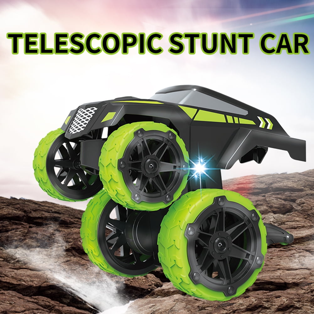 Kepooman Child' s Double Sided Off-Road Vehicle with USB & Lights, Green Kepooman Child' s Double Sided Off-Road Vehicle with USB & Lights, Green