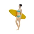thumbnail image 4 of LeeQinersw 1/64 Miniature Surfing Figure Collectibles Layout Props Painted Beach Surfer E, 4 of 9