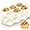 Creamy Confetti, variant on Mini Muffin Pan, 24 Cups Nonstick Silicone Cupcake Pan with Handle, BPA Free, 2 Pcs