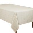 thumbnail image 1 of SARO 2136.W65180B 65 x 180 in. Oblong White Stitched Line Tablecloth, 1 of 1