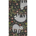 thumbnail image 7 of SKYSONIC Sloth Soft Hand Towels 2-Piece,14.4" x 28.3" Absorbent Bath Towel Decorative Fingertip Towels for Bathroom Gym Spa Hotel Beach Swimming Pool, 7 of 7