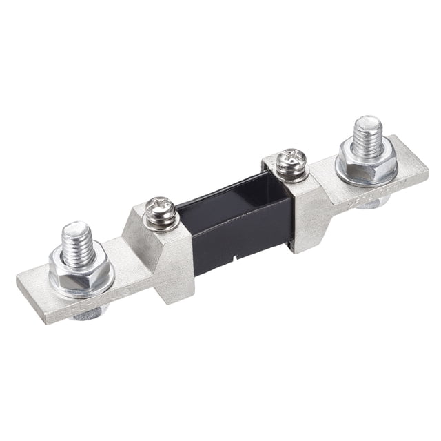 Unique Bargains 75mV 250A Shunt Resistor for DC Current Ammeter Analog Panel Meter External Shunt
