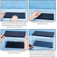 thumbnail image 3 of Acrylic Display Case for Collectibles Display Case Acrylic Display Rack Case Organizer with 2 Tier Dustproof Storage Display Box, 3 of 6