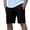 Black, variant on Besolor Men Running Shorts Casual Loose Drawstring Elastic Waist Wide Leg Summer Workout Short Pants with Zipper Pockets(X-Large,White)