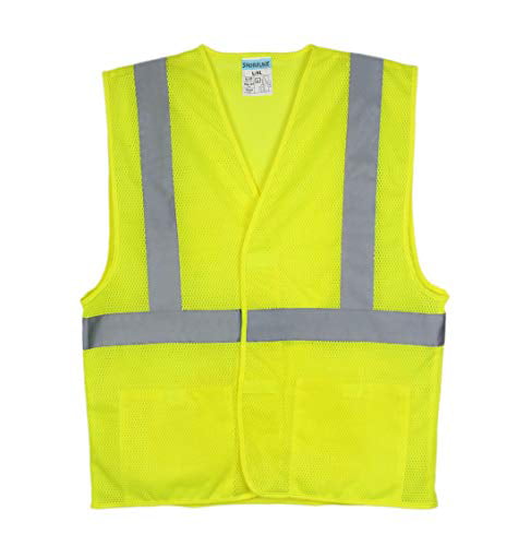 Details about  / SHORFUNE High Visibility Safety Vest with 2 Pockets and Reflective Strips Loop