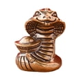 thumbnail image 1 of Estatua de serpiente, escultura de Animal, decoración del hogar, artesanías realistas, regalo, serpiente china, decoración de año Nuevo, centro de mes, 1 of 9