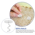 thumbnail image 3 of FONDOTIN 50pcs Tacks Furniture Transparent Plastic Anti Slip Chair Fixation Items, 3 of 6