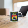 thumbnail image 4 of Autism Mama Strong White Ceramic Mug ( 2 sizes available), 4 of 7