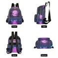 thumbnail image 4 of FORMRS Mini Backpack Purse for Women Travel Daypack Casual Shoulder Bag, Pink Neon Road, 4 of 7