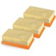 thumbnail image 1 of Paquete de 3 filtros plisados planos de repuesto Karcher Mv4 Mv5 Mv6 Wd4 Wd5 Wd6, Wd4p Wd5p Wd6p Wet-dry Vacuu, 1 of 3