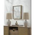 thumbnail image 4 of Livabliss Pines Traditional Accent Table Lamp, 19-inch, Beige with Wheat Shade (Set of 2), 4 of 5