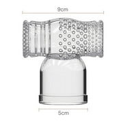 2Pcs Standar Humming-Bird HITACHI Magic Wand Attachments Massage Accessories Soft Material Inner DIA 2