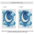thumbnail image 5 of Ryvnso Moon Watercolor Pattern Garden Flag 12x18 Inch Double Sided Seasonal Yard Decoration, 5 of 6