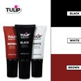 thumbnail image 5 of Tulip Ultimate Henna Body Art Kit, Neutrals: Black, Brown, White Non-Henna Body Paint, Multicolor, 5 of 10