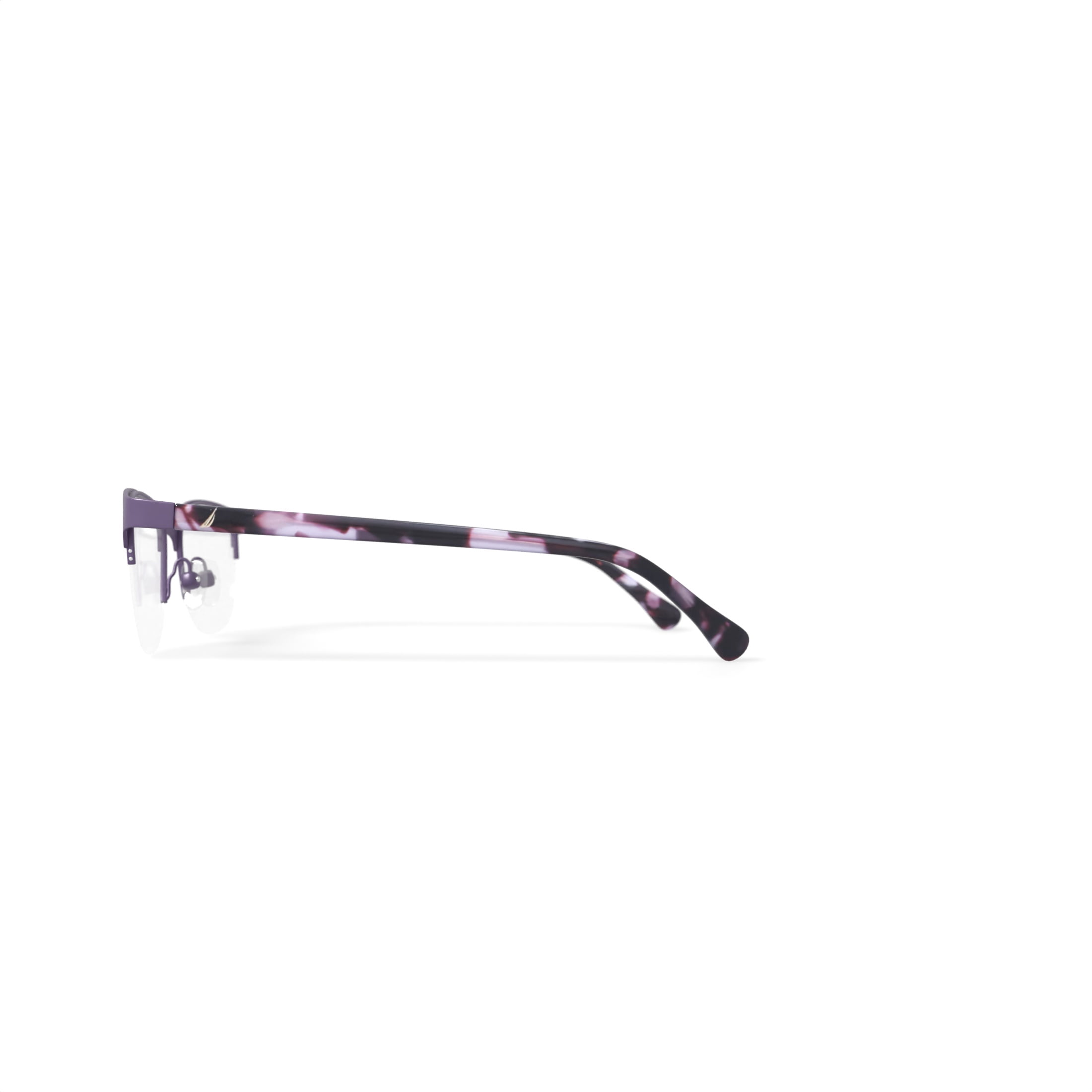 Nautica Youth NGO101 Prescription Eyeglasses with Case, Purple Crystal