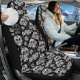 thumbnail image 3 of Uorisanigo Car Seat Covers, 2-Pack Comfort and Protection Sugar Skull Front Seat Covers Car Accessories for All Season Protection of Your Seats, Easy Installation, 3 of 7