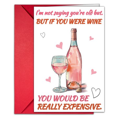 Valentine s Day Greeting Card with Envelope Set - Heart Shaped Design Cardstock Paper Perfect Love Note for Lover Wife Husband Couples Anniversary and Romantic Sweet Messages