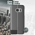 thumbnail image 3 of Galaxy S7 Belt Clip Case, Encased (SlimShield Series) Hybrid Cover w/ Secure-fit Holster (2pc set) (Gray), 3 of 6